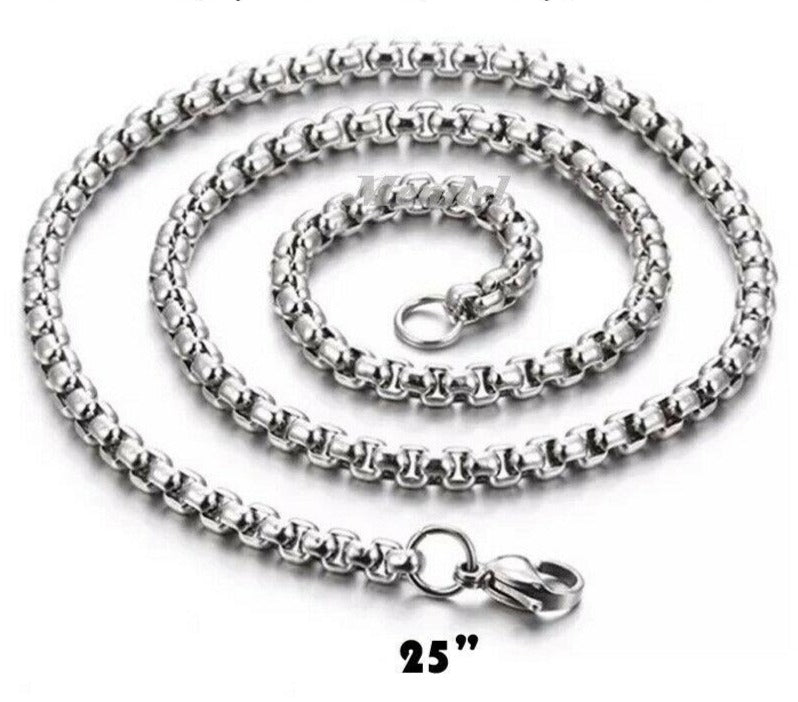 Men's Stainless Steel Fish Hook Necklace 